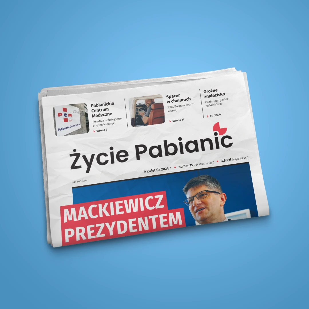 Życie Pabianic – redesign